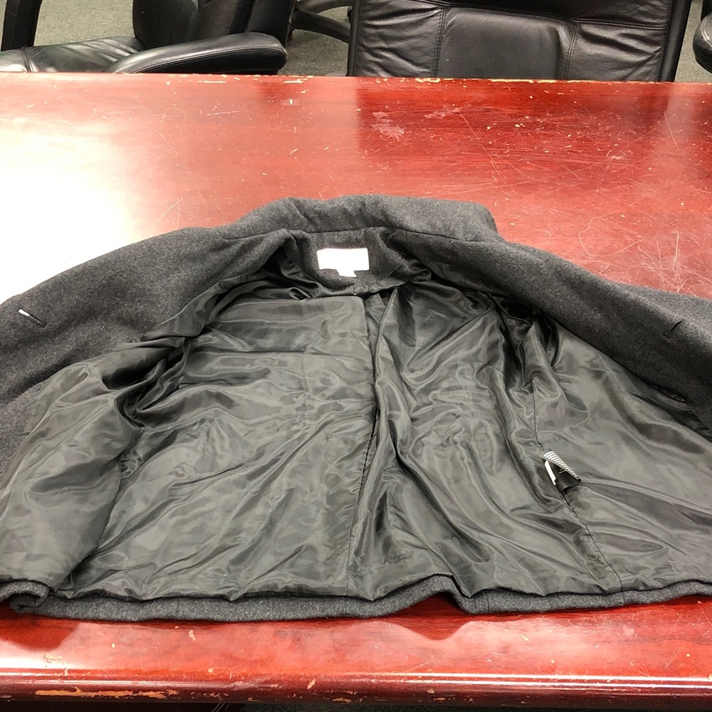 Michael Kors Charcoal Wool Coat - Picture 9 of 10
